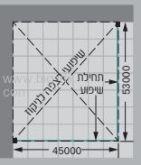 מקלחון פינתי מקסים מידות 28-92*40-92 ס"מ. - תצוגה נוספת