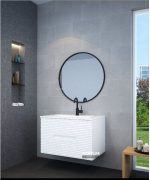 ארון אמבטיה תלוי MALIBU לבן מחורץ 60-100 -PU מוגן מים - פרטים טכניים