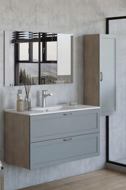 ארון  MOVLEKO GREY 60-120