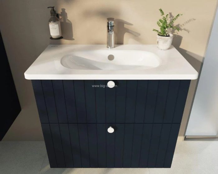 ארון אמבטיה תלוי רוט גרוב 60-100 מבית VITRA - תצוגה מקרוב