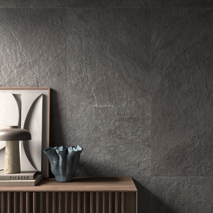ריצוף גרניט פורצלן 100*100 SLATE ANTHRACITE -איטליה
