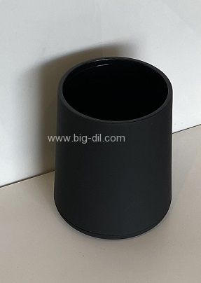 כוס מברשות שיניים סופטי שחור
