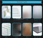 מקלחון ונציה 704 חזית 2 דפנות קבועות ו2 דלתות צירים קטנים - תצוגה נוספת