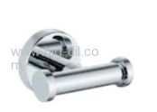 קולב כפול למגבת YAEL-ניקל