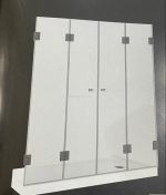 מקלחונים מכל הסוגים - מקלחון ונציה 707 חזית 2 דלתות מתקפלות פנימה והחוצה