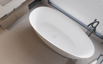אמבטיה פרי סטנדינג ליגרה מבית פלקון 160*75 - תצוגה נוספת